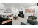 Basement living area with comfortable seating, stylish decor, and a relaxing ambiance at 3275 19Th St, Boulder, CO 80304