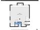 Floorplan of the lower level featuring a den and bath with room dimensions at 8487 Yarrow Ct, Arvada, CO 80005