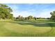 Scenic view of the golf course with lush green grass and mature trees at 3022 S Wheeling Way # 109, Aurora, CO 80014