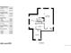 Basement plan featuring a hall, bath, boiler, and bedroom area layout at 3906 S Quemoy Ct, Aurora, CO 80018