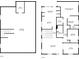 Complete floor plans showcasing both the basement and second-floor layouts, highlighting the home's spacious design at 2723 Galena St, Denver, CO 80238