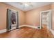 Bedroom with hardwood floors, natural light, and ceiling fan at 4461 Vrain St, Denver, CO 80212