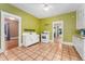 Retro kitchen featuring tile flooring and vintage appliances at 4461 Vrain St, Denver, CO 80212