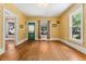 Bright living room with hardwood floors, neutral walls and natural light at 4461 Vrain St, Denver, CO 80212