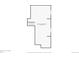 Unfinished basement floor plan measuring 22'2