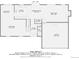 Floor plan view with dimensions and layout of the home's floor levels at 5157 S Sedalia Ct, Centennial, CO 80015