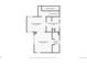 Second floor plan showcasing primary bedrooms, bathrooms and closet at 1121 S Ogden St, Denver, CO 80210