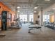 Well-equipped fitness center with treadmills, weights, and exercise equipment at 2436 Welton St, Denver, CO 80205