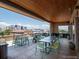 Rooftop terrace area with ample seating, dining areas, and city views at 2436 Welton St, Denver, CO 80205