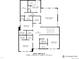 Second floor plan with primary bedroom and other bedrooms, baths at 1110 Elm St, Denver, CO 80220