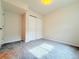 Bedroom features carpeting, closet with sliding doors, and neutral paint at 94 Vale St, Palmer Lake, CO 80133