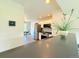 Modern kitchen featuring stainless steel appliances, white cabinetry, and a sleek countertop at 94 Vale St, Palmer Lake, CO 80133