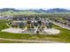 Aerial view of the school, showcasing a playground and athletic areas for  at 16262 W 95Th Ln, Arvada, CO 80007