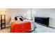 A main bedroom with bright natural light, large dresser, and a view from the window at 4392 E 126Th Pl, Thornton, CO 80241