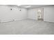 Spacious basement with gray carpet and white walls at 767 Ellis St, Golden, CO 80401