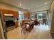 Bright, eat-in kitchen with stainless steel appliances and a center island at 9806 Hooker Ct, Westminster, CO 80031