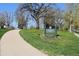 Scenic view of Jefferson Park with mature trees and walking path near the property at 3201 W 25Th Ave, Denver, CO 80211