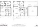 Detailed floor plan showcasing bedroom, kitchen, living room, dining area, laundry, garage and patio dimensions at 10874 Pearl Ct, Northglenn, CO 80233