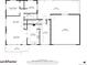 Detailed floor plan showcasing bedrooms, kitchen, living room, dining area, laundry and garage dimensions at 10874 Pearl Ct, Northglenn, CO 80233