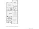 Upstairs floor plan showing the layout of bedrooms and bathrooms in the house at 2214 Central Park Way, Superior, CO 80027