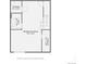A floor plan showing the basement layout of the house with recreation and storage areas at 2214 Central Park Way, Superior, CO 80027