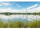 Stunning waterfront view of the lake, reflecting the sky on the tranquil, clear water at 1140 Devonshire Ct, Lafayette, CO 80026