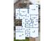 Detailed second floor plan showcasing the layout of bedrooms, bathrooms, and the primary suite at 2305 Prospect Ln, Broomfield, CO 80023