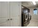 Well-equipped laundry room with modern appliances and ample storage at 2305 Prospect Ln, Broomfield, CO 80023