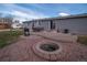 Backyard with patio, firepit and sitting area at 1571 Sheridan Blvd, Lakewood, CO 80214