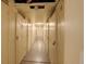 Hallway with rows of storage units featuring secure locks at 7165 S Gaylord St # E09, Centennial, CO 80122