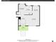 Detailed floor plan of the home showcasing the layout of rooms and overall dimensions at 3792 S Fenton Way, Denver, CO 80235