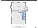 Detailed floorplan showcasing the layout of the home's Gathering room, garage, wet bar, laundry, and bath at 3792 S Fenton Way, Denver, CO 80235
