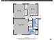 Detailed floorplan showcasing the layout of the primary bedroom, bedrooms, and bathrooms at 3792 S Fenton Way, Denver, CO 80235