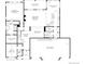 Main level floor plan includes primary bedroom, kitchen, dining, great room, and garage at 5851 Las Rosas Dr, Parker, CO 80134