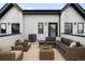 Entertain in style on this rooftop deck, complete with stylish outdoor furniture and sleek architectural details at 2179 S Bannock St, Denver, CO 80223
