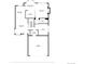 Main level floorplan with kitchen and living room dimensions at 16309 Hedgeway Dr, Parker, CO 80134