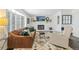 Comfortable living room with a fireplace, plush seating, and ample natural light, creating a welcoming space at 6340 E Costilla Pl, Centennial, CO 80112