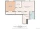 The floorplan showcases a basement with a bedroom, rec room, WIC, utility room, and bath at 12054 E Lake Cir, Greenwood Village, CO 80111