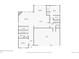 Floor plan of the first story highlighting the kitchen, garage, living room, dining room, foyer, and mudroom at 3038 Blithe Pt, Castle Rock, CO 80108