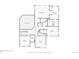 Floor plan of the second story highlighting the layout of the bedrooms, bathrooms, laundry room, and loft at 3038 Blithe Pt, Castle Rock, CO 80108