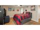 Another view of a cozy bedroom with natural light, stylish furnishings, and a comfortable atmosphere at 7076 S Niagara Ct, Centennial, CO 80112