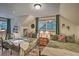 Cozy bedroom with two beds, complemented by a large window offering outdoor views at 609 Brook Dr, Idaho Springs, CO 80452