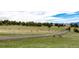 Scenic community view with grazing elk, lush greenery, mountain vistas, and a winding road at 23655 Currant Dr, Golden, CO 80401