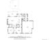 Floor plan of the main level with breakfast nook, deck, living room, garage, and kitchen at 8707 Windhaven Dr, Parker, CO 80134
