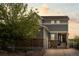 Beautiful two-story home featuring stone accents, neutral siding and a well-maintained front yard landscape at 3871 Starry Night Loop, Castle Rock, CO 80109