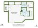 Basement floorplan layout with recreation room, bath, utility and storage dimensions at 930 Button Rock Dr # 28, Longmont, CO 80504