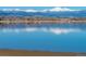 Scenic lake with snow-capped mountains in the distance under a clear blue sky at 930 Button Rock Dr # 28, Longmont, CO 80504