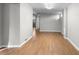 Finished basement offering versatile living space with light wood floors at 6963 S Albion St, Centennial, CO 80122