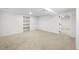 Finished basement offering extra living space and shelving at 9663 Meade Ct, Westminster, CO 80031