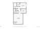 Basement floor plan showcasing a Gathering room, bathroom, bedroom, utility room, and multiple closets for ample storage at 21261 E 60Th Ave, Aurora, CO 80019